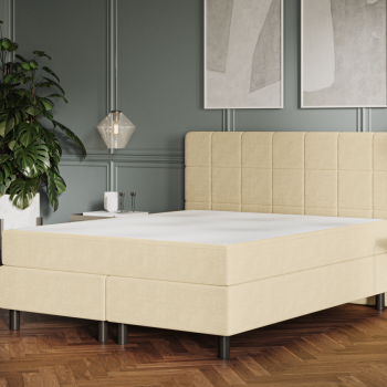 Emma Diamond Kontinentalsäng 180×200 – Beige – Emma