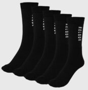 training socks 5 pack svart 245495