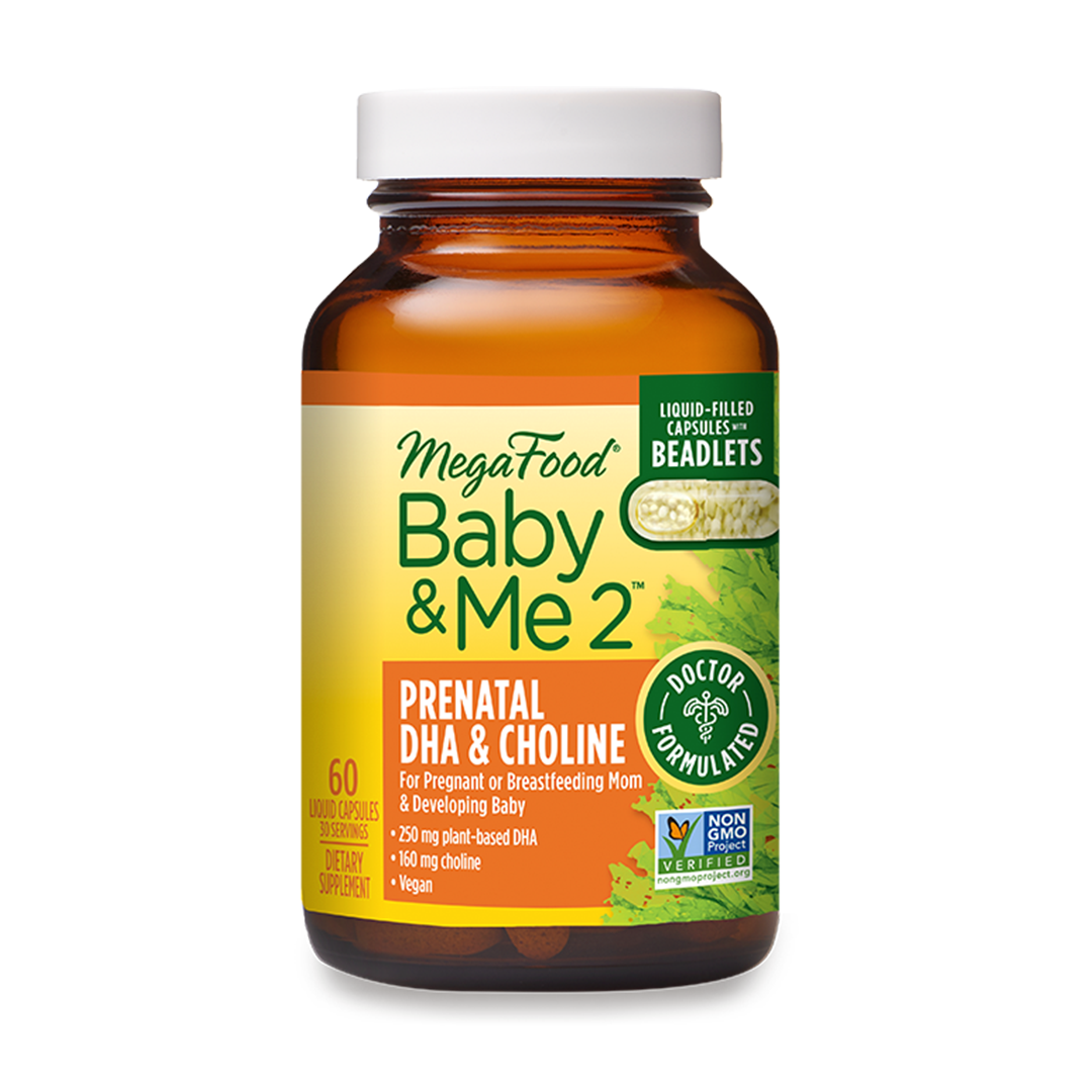 Baby & Me 2 Prenatal DHA & Choline – MegaFood