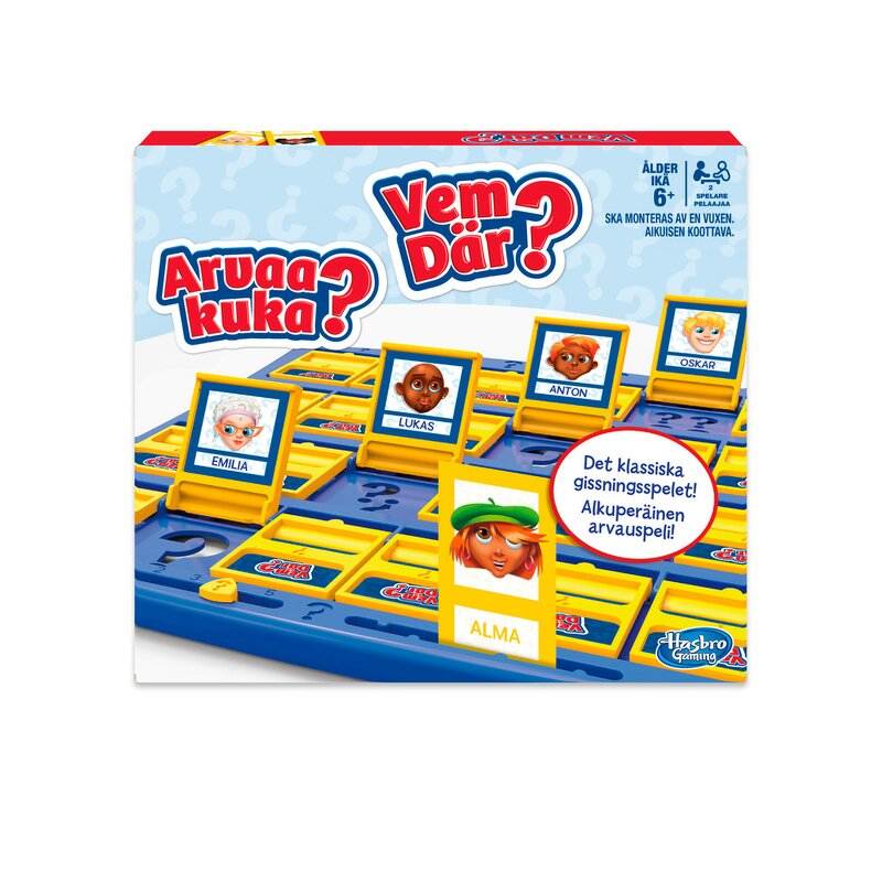 Guess Who – Vem Där? – Hasbro Gaming