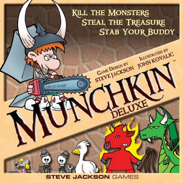 Munchkin Deluxe (Eng) – Steve Jackson Games