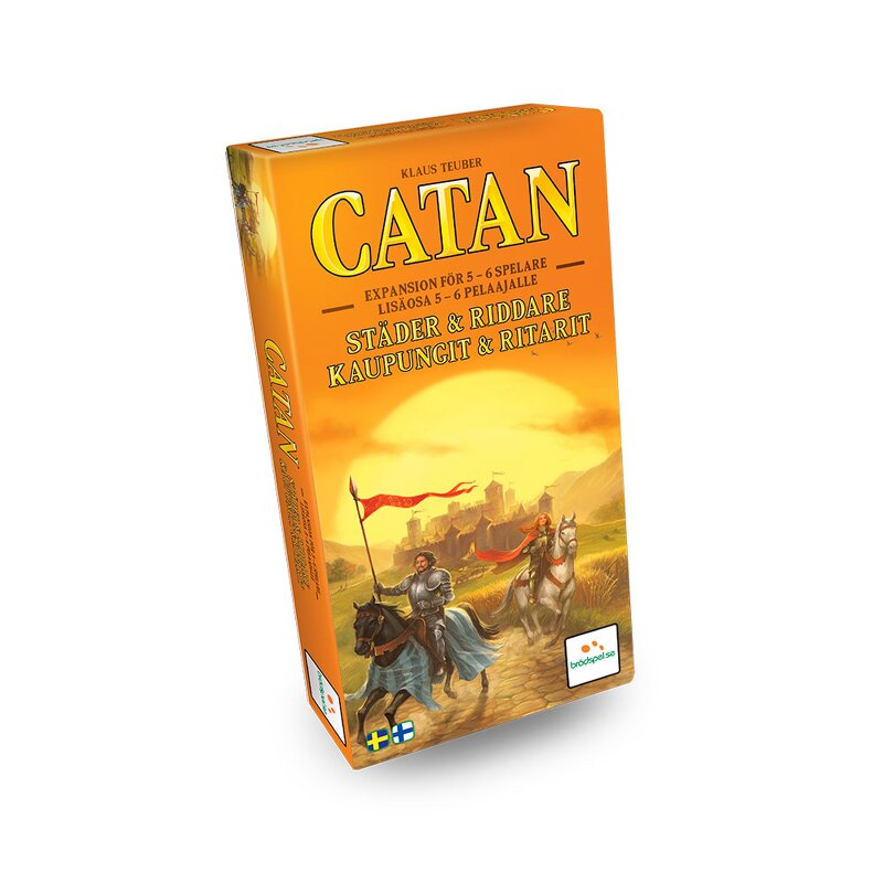 Settlers från Catan – Städer och Riddare 5-6 spelare Expansion (Sv) – Lautapelit
