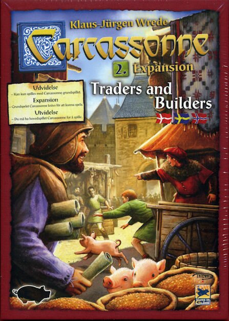 Carcassonne – Expansion 2: Traders & Builders (Nordic) – Enigma