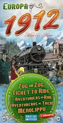 Ticket to Ride: Europa 1912 Expansion (Nordic+Eng) – Days Of Wonder