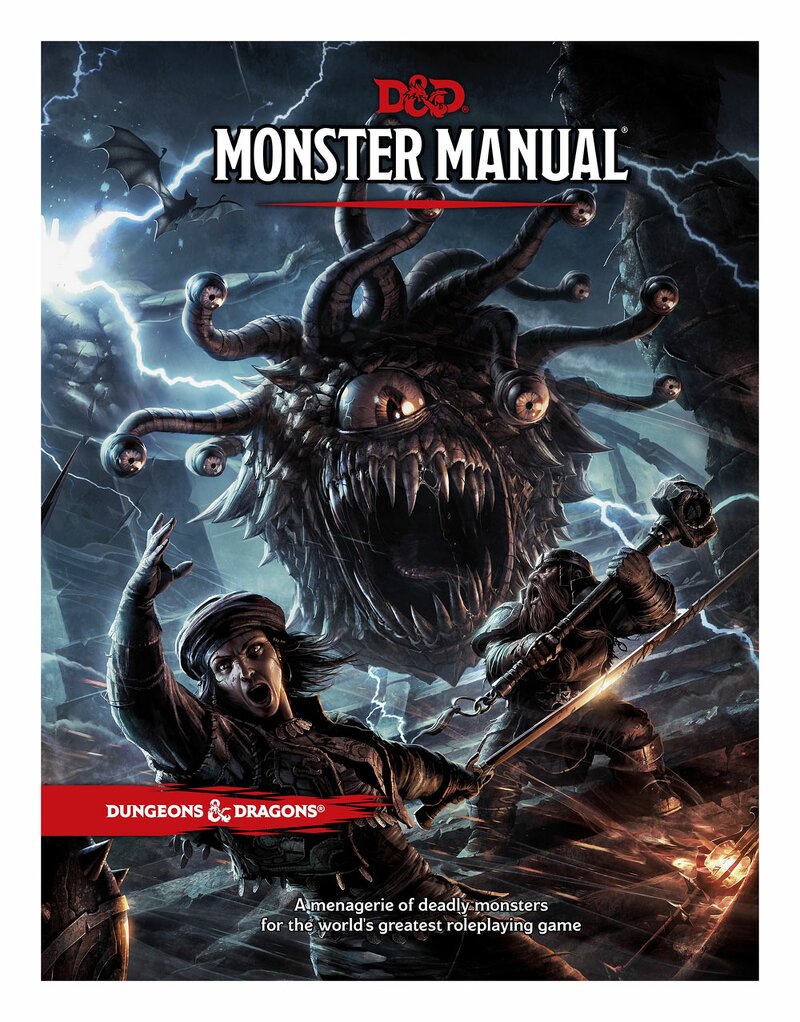 Dungeons & Dragons Monster Manual (5th Edition) – Wizards of the Coast