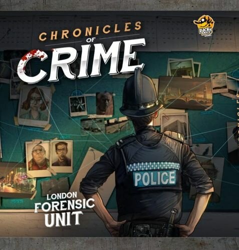 Chronicles of Crime (Eng) – Årets vuxenspel 2021 – Lucky Duck Games