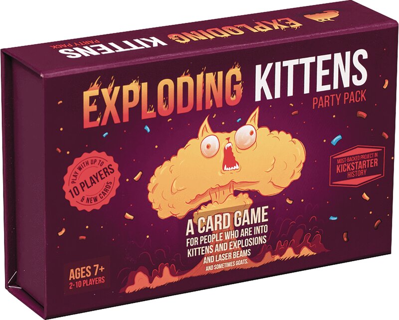 Exploding Kittens Party Pack Game (Eng) – Exploding Kittens