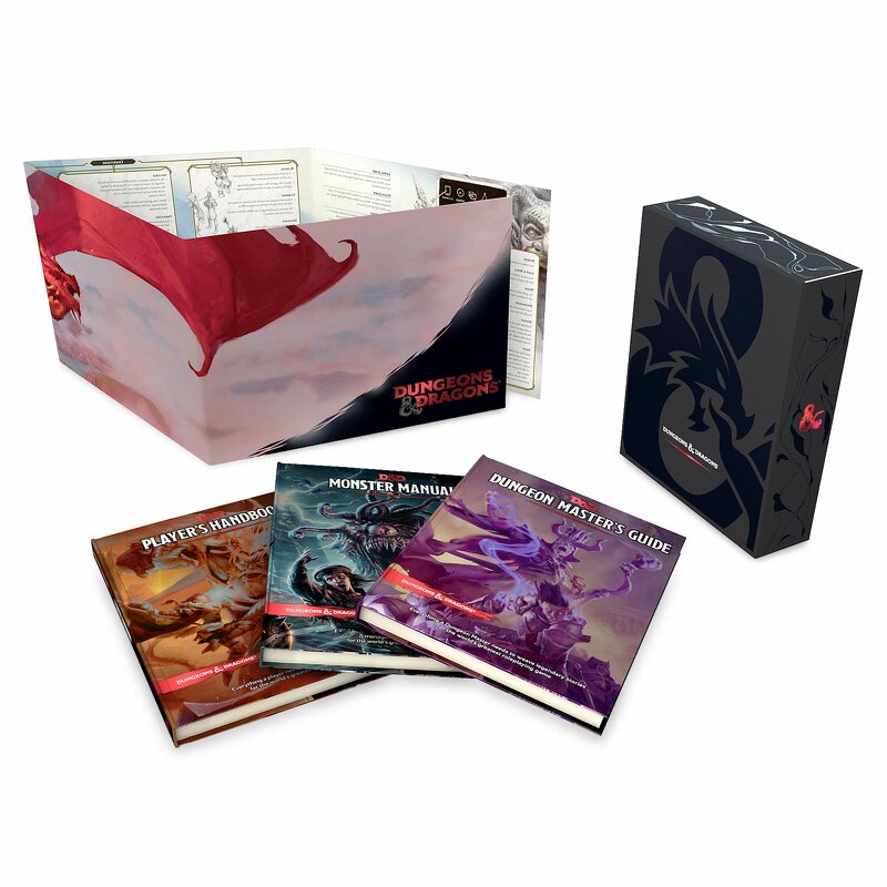 Dungeons & Dragons Core Rulebook Gift Set (5th Edition) – Wizards of the Coast