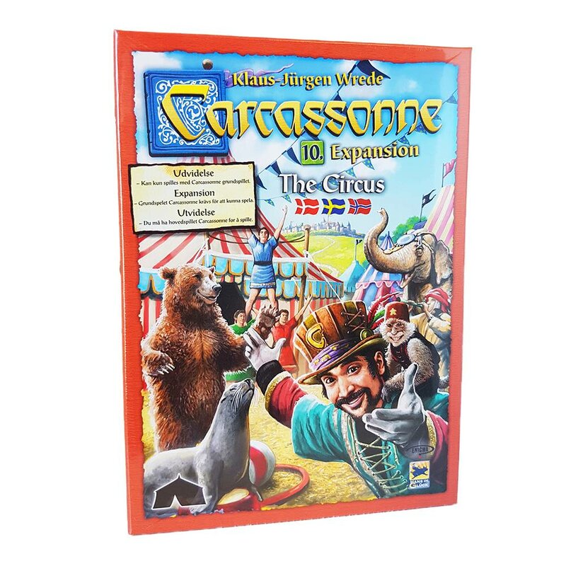 Carcassonne – Expansion 10: The Circus (Nordic) – Enigma
