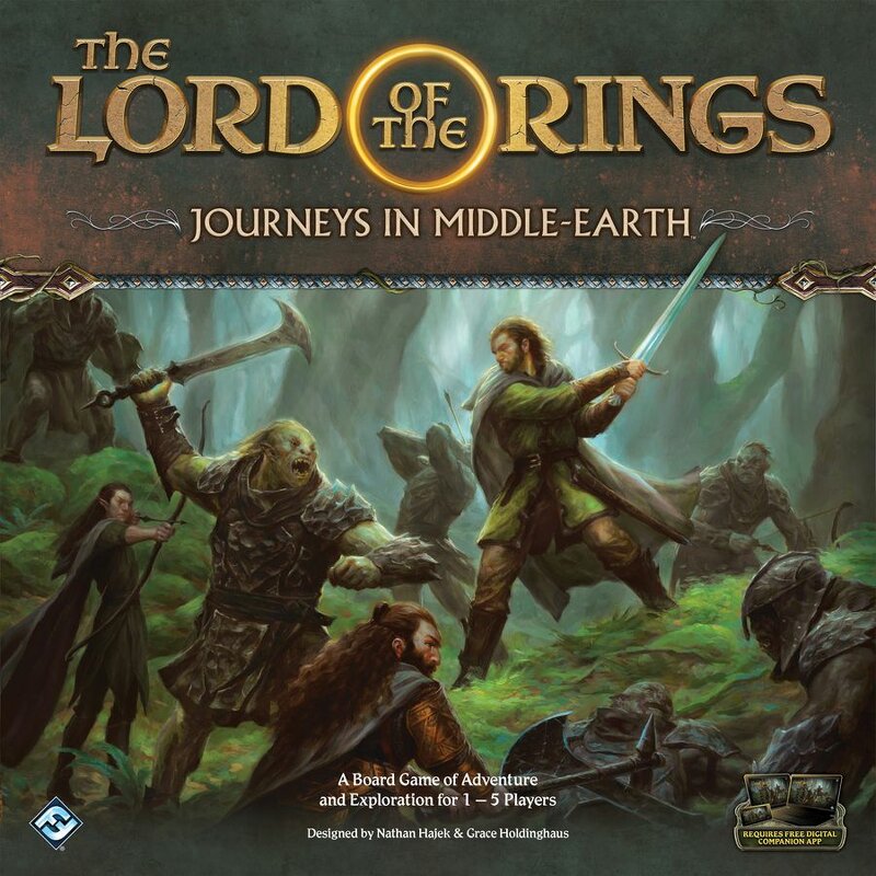 Lord of the Rings: Journeys In Middle-earth (Eng) – Fantasy Flight Games