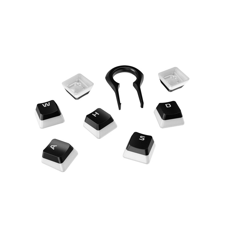 HyperX Pudding Keycaps – Svart – HP