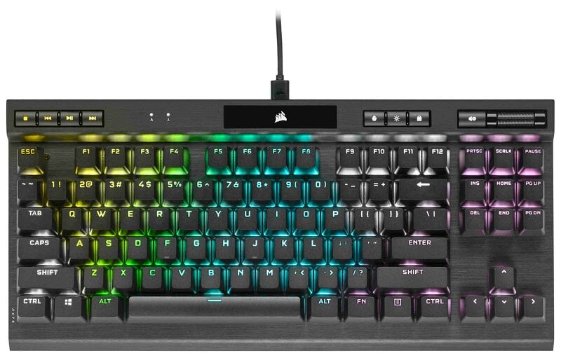 Corsair K70 RGB TKL Mechanical Keyboard – Corsair