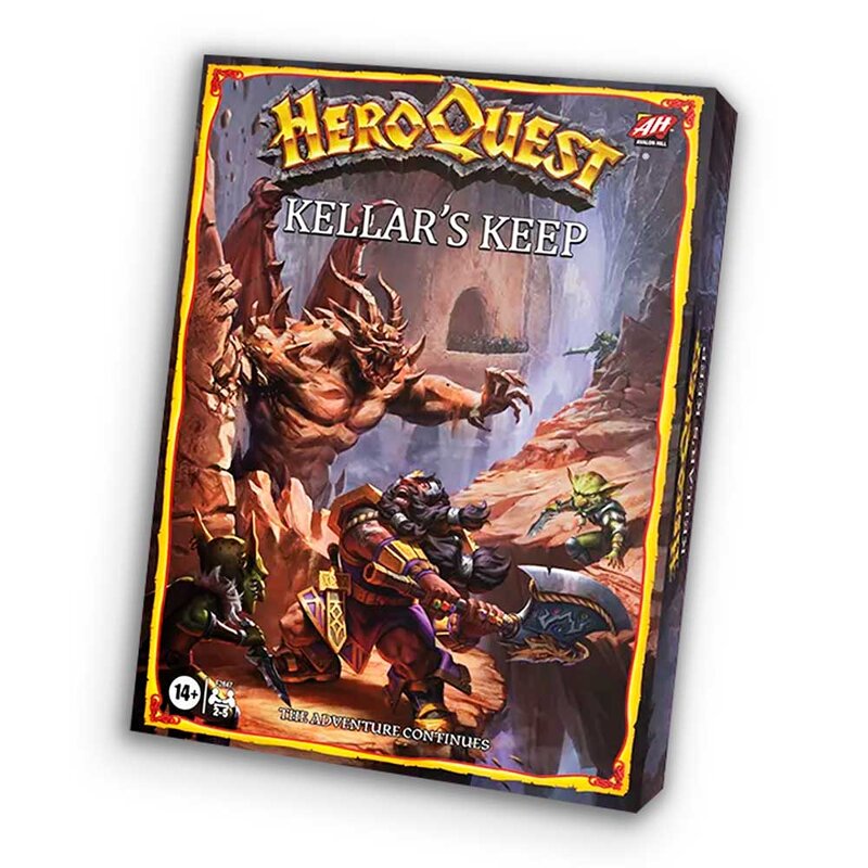 HeroQuest 2021: Kellars Keep Expansion (Eng) – Hasbro Gaming