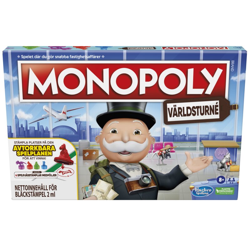 Monopoly World Tour (Sv) – Hasbro