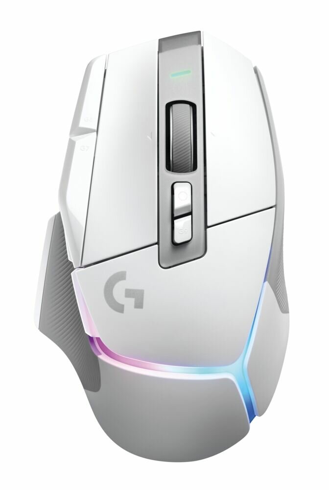 Logitech G502 X Plus Wireless Gaming Mouse – White – Logitech