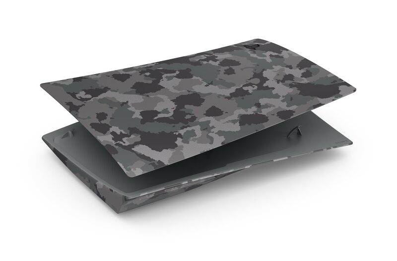 Playstation 5 Console Cover Standard – Grey Camo – Sony