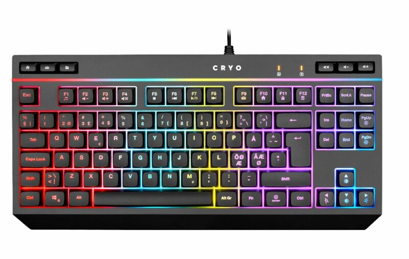 Cryo Shard TKL Keyboard – RGB – Cryo