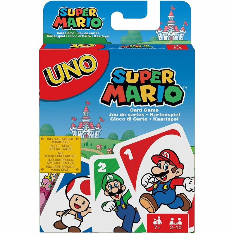 UNO Super Mario Card Game (Eng) – Mattel