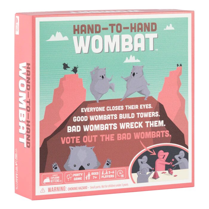 Hand to Hand Wombat by Exploding Kittens (Eng) – Exploding Kittens