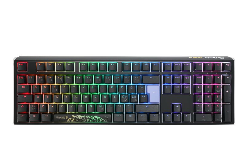 Ducky One 3 – Classic Black / White Nordic – Fullsize – Cherry Brown – Ducky