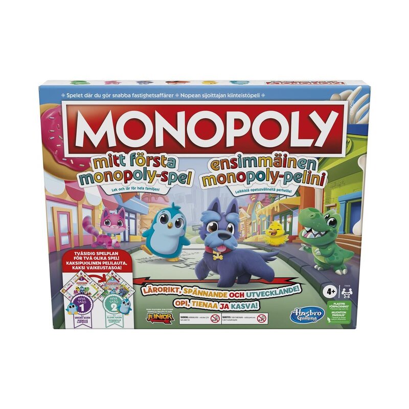 Monopol – Mitt första Monopol (Sv) – Hasbro Gaming