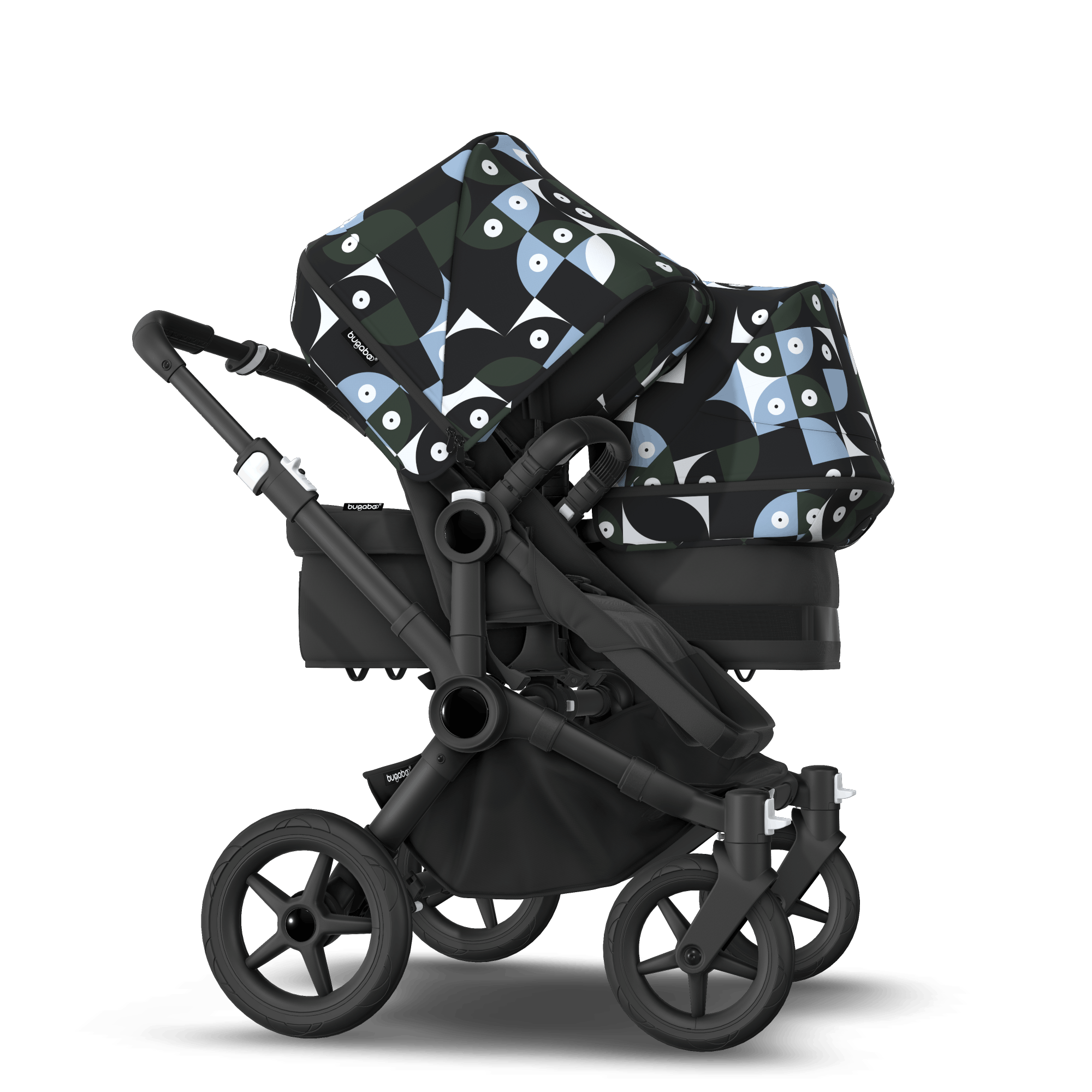 Bugaboo Donkey 5 Duo-barnvagn med liggdel och sittdel – Bugaboo