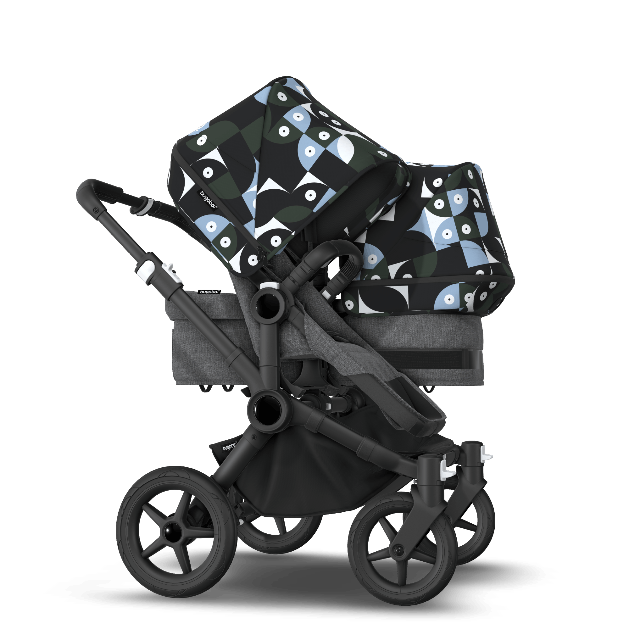 Bugaboo Donkey 5 Duo-barnvagn med liggdel och sittdel – Bugaboo