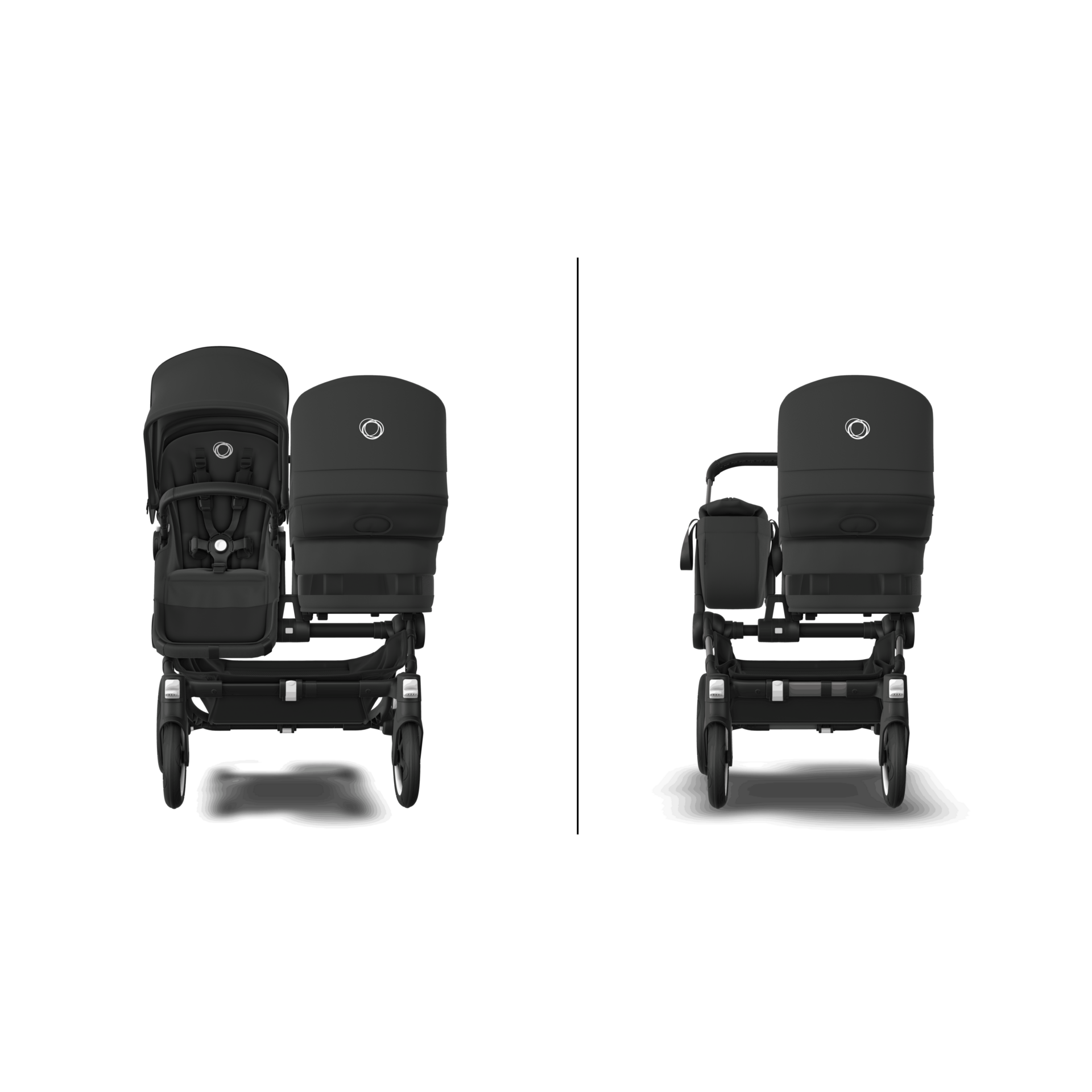 Bugaboo Donkey 5 Duo-barnvagn med liggdel och sittdel – Bugaboo