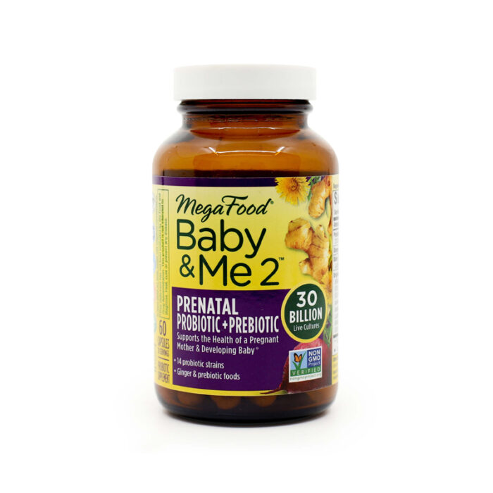 Baby & Me 2 Prenatal Probiotic + Prebiotic – MegaFood