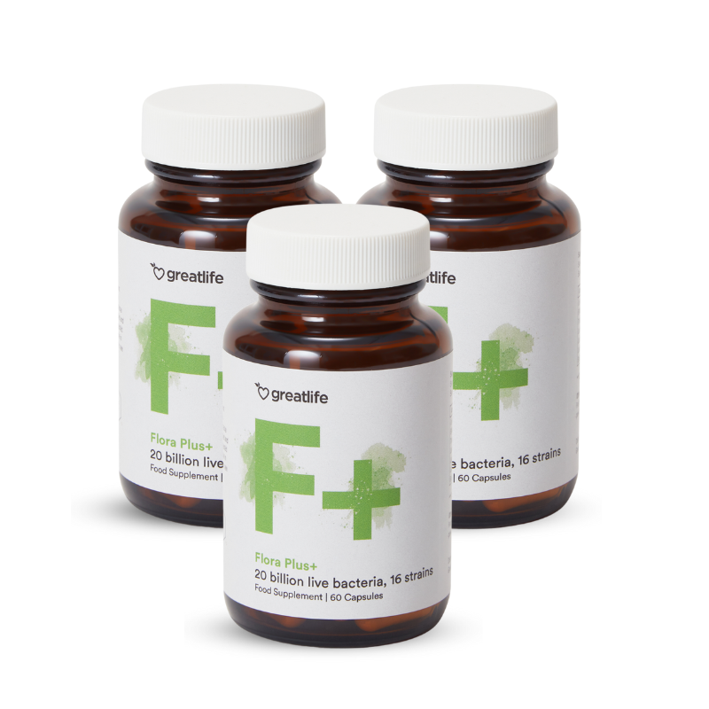 Flora Plus+ (3-pack) – Greatlife