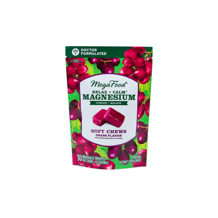 Relax + Calm Magnesium Soft Chews – MegaFood