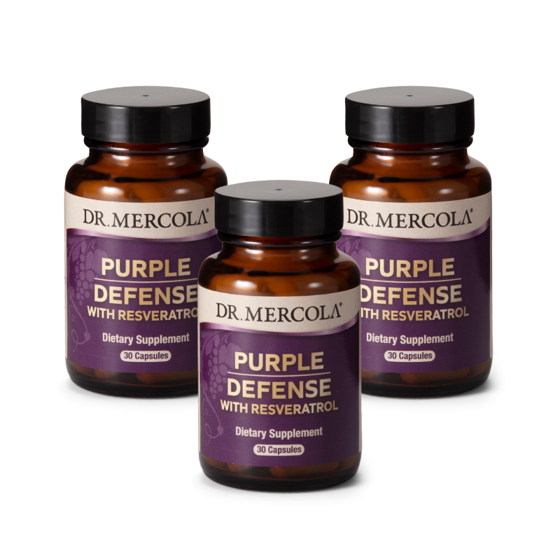 Resveratrol – Purple Defense (3-pack) – Dr. Mercola