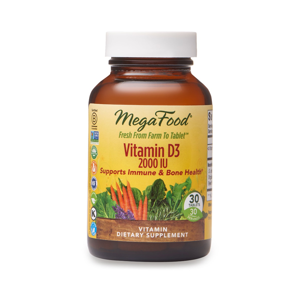 Vitamin D3 2000 IU – MegaFood
